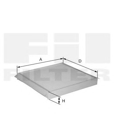 FIL FILTER hc7009 -  Фильтр воздуха в салоне